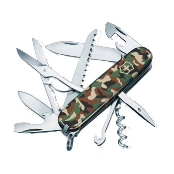 Victorinox Swiss Knife Authentic Swiss Army Knife Hunter 91mm Camouflage 1.3713.94 Swiss Folding Knife Outdoor