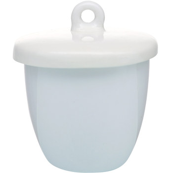 Thickened high quality porcelain crucible