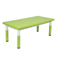 Children's table and chair set kindergarten table and chair plastic game table eating and painting table liftable baby learning table