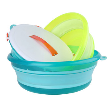 Portable silicone fishing equipment for foldable bait bait
