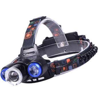 Shuosen Strong Light Rechargeable Ultra-Bright 3000 Miner's Lamp Outdoor Led Night Fishing Head-Mounted Flashlight Mini Fishing Headlamp