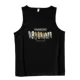 2018 vest mới thể thao nam lỏng lẻo thương hiệu cotton rào cản vest vai mùa hè tập thể dục áo hai dây - Áo vest cotton áo thun nam body