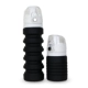Du lịch silicone cốc đóng mở ấm đun nước di động kính ngoài trời du lịch thể thao cốc nước mềm cốc silicone cốc
