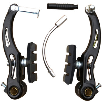 Tooquv children's bicycle v-brake black/silver