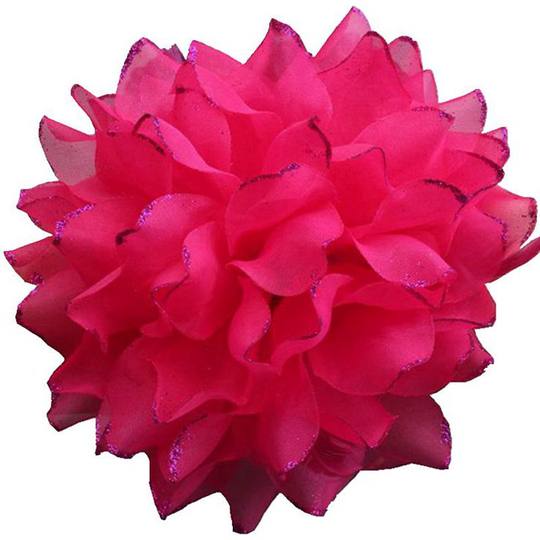 14cm diameter dance performance wrist flower elastic band