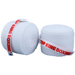 Top King Mesh Breathable Gauze Bandage for Martial Arts, Elastic Hand Wrap for Muay Thai Fighting Sports