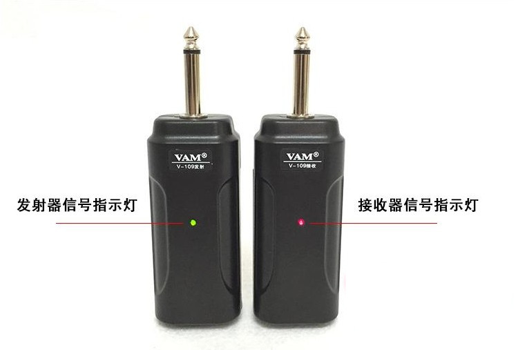 Jp109 nhạc cụ không dây pickups thiết bị truyền âm thanh guitar bass bass lớn đón micro - Phụ kiện nhạc cụ