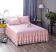 Mùa hè lụa băng mat ren giường bedspread váy ba mảnh vỏ bảo vệ 1.8m 1,5 m 2,0 chống trượt - Váy Petti