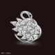 Little Swan 015 Серебряные булавки пряжка