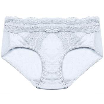 BRAGOOD sexy lace pure cotton bottom crotchສະດວກສະບາຍ butt lifting women's mid-waist underwear