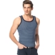Áo ba lỗ nam sọc mặc thấm mồ hôi áo đáy quần áo thể thao Áo vest mỏng chạy áo sơ mi cũ áo độn ngực