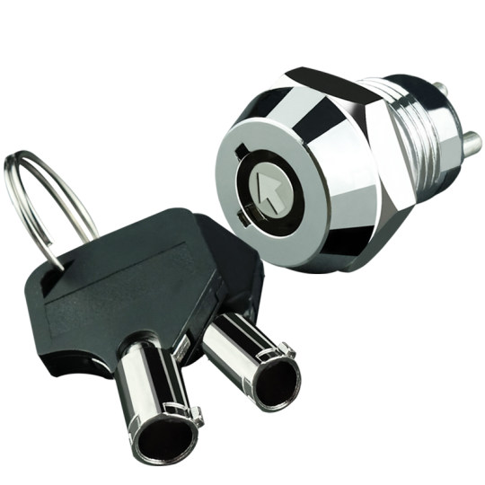 Key Switch Power Lock 1 Normally Open M12mm Cabinet Lock Electrical Box ...
