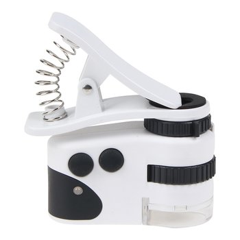 Mobile phone 50x magnifying glass usb rechargeable high-definition microscope with led light can be used for jade, jewelry, cultural and currency identification