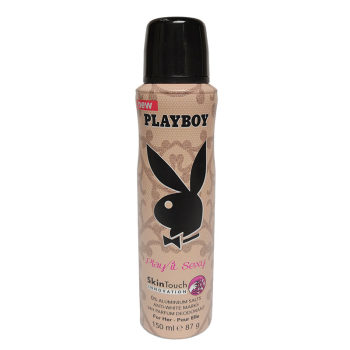 PLAYBOY ນ້ຳຫອມຂອງຜູ້ຊາຍ ແລະຜູ້ຍິງ Playboy ນ້ຳຫອມກັນເຫື່ອ ສະເປທາຂີ້ແຮ້ ດັບກິ່ນປາກ ກິ່ນຫອມຕິດທົນດົນ