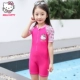 Đồ bơi trẻ em Hellokitty cô gái áo liền quần áo tắm trẻ em nhỏ bé lớn bé trai mùa xuân áo tắm chống nắng nóng đồ bơi bé gái tay dài