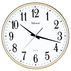 Telesonic/Uranus Wall Clock Living Room Modern Simple Creative Silent Quartz Clock Bedroom Round Wall Clock