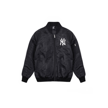 Taiwan counter purchase mlb yankees men's baseball uniform slim quilted jacket top coat