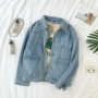 Áo khoác nữ mùa xuân và mùa thu nữ Áo khoác denim nữ áo blazer nữ đẹp