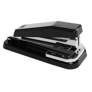 Powerful rotatable stapler for students with stapler large heavy-duty thickened stapler home-type multi-function office mini-small nails labor-saving fixed-thickness bookbinding middle seam binding supplies