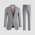 Full Monty Welsh sọc ca rô Suit nam len Suit Business Trim Professional Suit 