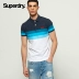 Áo thun nam Superdry cực khô của Anh 2018 sản phẩm mới xuân hè Polo