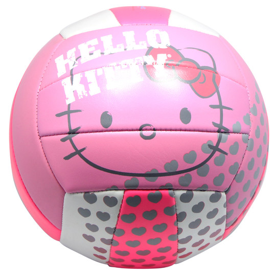 真品包邮kitty凯蒂猫训练比赛室内外不伤手舒适出口排球弹性好