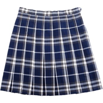 Eton Gide ເຄື່ອງແບບນັກຮຽນ plaid skirt ເດັກນ້ອຍຂະຫນາດໃຫຍ່ pleated skirt ເດັກນ້ອຍໂຮງຮຽນປະຖົມຄົນອັບເດດ: skirt ຮູບແບບໃຫມ່ 13Q209