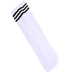 Children's stockings, boys' mid-calf socks, white socks, girls' calf socks, thin cotton student uniform socks, football socks