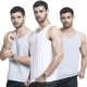 Áo ba lỗ nam thể thao mùa hè thanh niên thoáng khí cotton nam tự trồng không tay áo sơ mi trắng - Áo vest cotton áo chi lê
