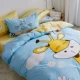 Trẻ em cậu bé phim hoạt hình bông bông chăn denim 1,2m khăn trải giường 1,5m giường ba mảnh 4 người - Bộ đồ giường bốn mảnh
