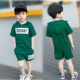Bộ đồ ngắn tay cho trẻ em Quần áo trẻ em Nam mùa hè cho bé gái Áo thun ngắn Quần áo trẻ em 1-2-3-4-5 tuổi quần áo bé trai