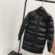 Horizon Men Mặc Tide Thời trang dài Túi lớn Bóng chày Slim Fit Cotton Jacket Áo khoác cotton mùa đông