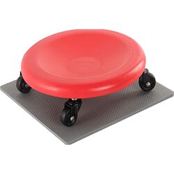 Abdominal Wheel, Four-Wheel Abdominal Muscle Disc, Sliding Disc, Sports Fitness Equipment for Abdominal Training, Home-Use Universal Slimming Belly Exercise Equipment for Abdominal Muscle Training