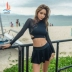 Áo tắm Sanqi Váy của phụ nữ Chia tay Sinh viên Hàn Quốc Suối nước nóng Bảo thủ Gầy gầy Ngực nhỏ Bơi lội Đồ bơi gợi cảm - Bộ đồ bơi hai mảnh bộ đồ bơi nữ 2 mảnh	 Bộ đồ bơi hai mảnh