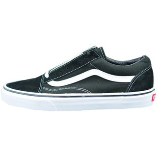 VANSOS black and white classic men's and women's low-top canvas shoes