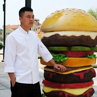 Чистая белая прямая манжета