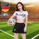 2020 Soccer bé Sexy dance Suit Thế giới Cheerleader trang phục nữ Night Bar Hiệu suất ăn mặc Jersey