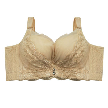 Tianzifang ຂອງແທ້ counter summer ບາງ breathable bra 8383 ມີແຫວນເຫຼັກ push-up ປັບ c cup underwear ຂອງແມ່ຍິງ