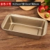 Bánh mì nướng không dính khuôn nướng bánh mì hình chữ nhật hộ gia đình nướng bánh mỳ nướng khay nướng bánh sâu - Tự làm khuôn nướng khuôn bánh trung thu rau câu Tự làm khuôn nướng
