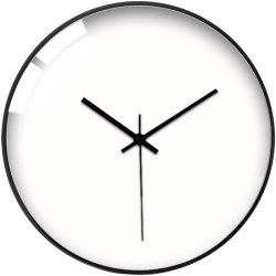 Personalized White Wall Clock Nordic Modern Creative Living Room Silent Wall Clock Simple Quartz Clock Bedroom Clock Wall Clock