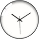 Wall clock Nordic white creative silent quartz bedroom