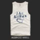 Mùa hè 2018 AF nam chạm đáy vest thể thao thủy triều giản dị thương hiệu cỡ lớn thời trang cotton in tay - Áo vest cotton áo khoác đông nam