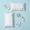 Trẻ em chào đón cẩu bé Tencel gối 30 * 50 màu thêu gối bìa 40x60cm phim hoạt hình bé mùa hè - Gối trường hợp gối kim đan