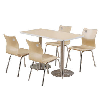 Kfc canteen milk tea dessert shop chair dining table
