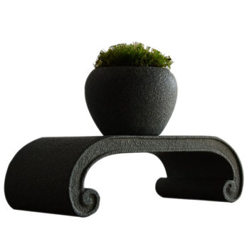 Bluestone desk ຂະຫນາດນ້ອຍ bonsai ຫມໍ້ດອກລຸ່ມ tray shelves ຫຼາຍແກນປະດັບຫຼາຍ base desktop ແຊ່ແຫ້ງ ຕາຕະລາງເຊື່ອມຕໍ່ກັບລຸ່ມຂອງນ້ໍາ