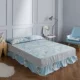 giường bằng vải bông váy duy nhất mảnh vỏ bảo vệ trượt 2018 bedspread vải mới bụi bìa mùa hè châu Âu bìa nệm - Váy Petti