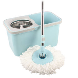 Michuang spin-dry mop bucket home hand-pressed dual-drive mop bucket automatic mop bucket rotating mop cyclone mop