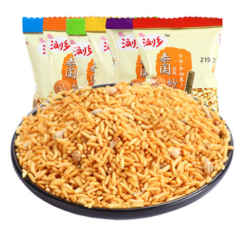 Liuxiang Fried Rice 2.5kg Snack Food Puffed Crispy Rice Gift Pack Leisure Snack from Hunan Whole Box
