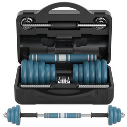 Electroplated Pure Iron Dumbbell Men's Fitness Home Equipment Set Adjustable Indoor Pure Steel Solid Iron Barbell