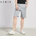 Senma quần âu nam 2018 hè mới thể thao nam quần 5 quần nam dệt kim cotton ngắn quần đũi nam Quần short